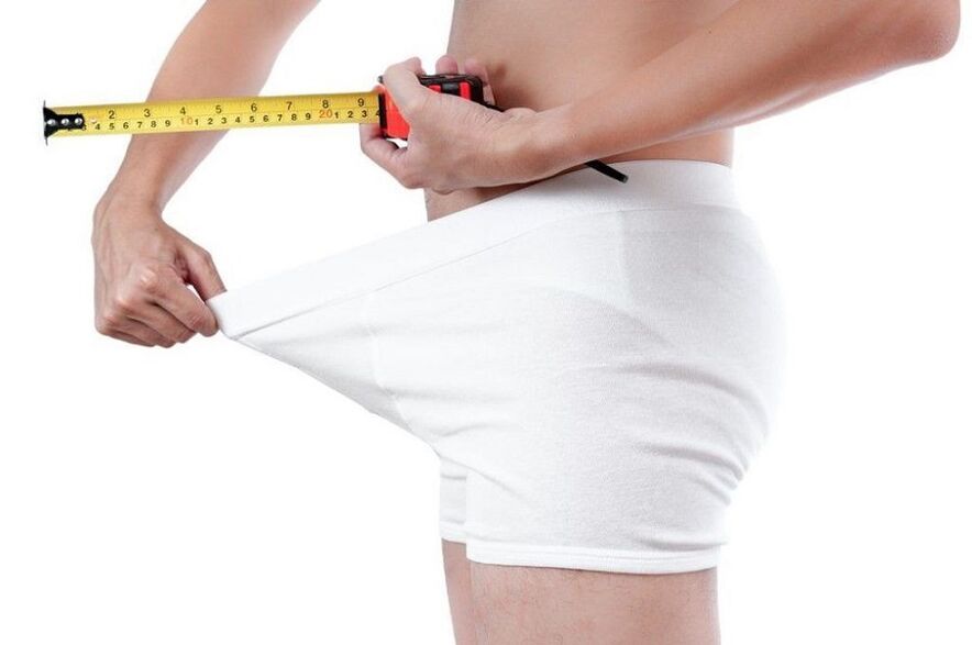 Mesurer le pénis avant les exercices d'agrandissement.