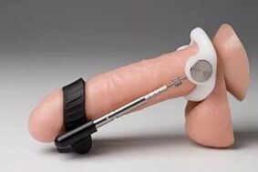 L'extenseur étire mécaniquement le pénis, augmentant ainsi sa taille.